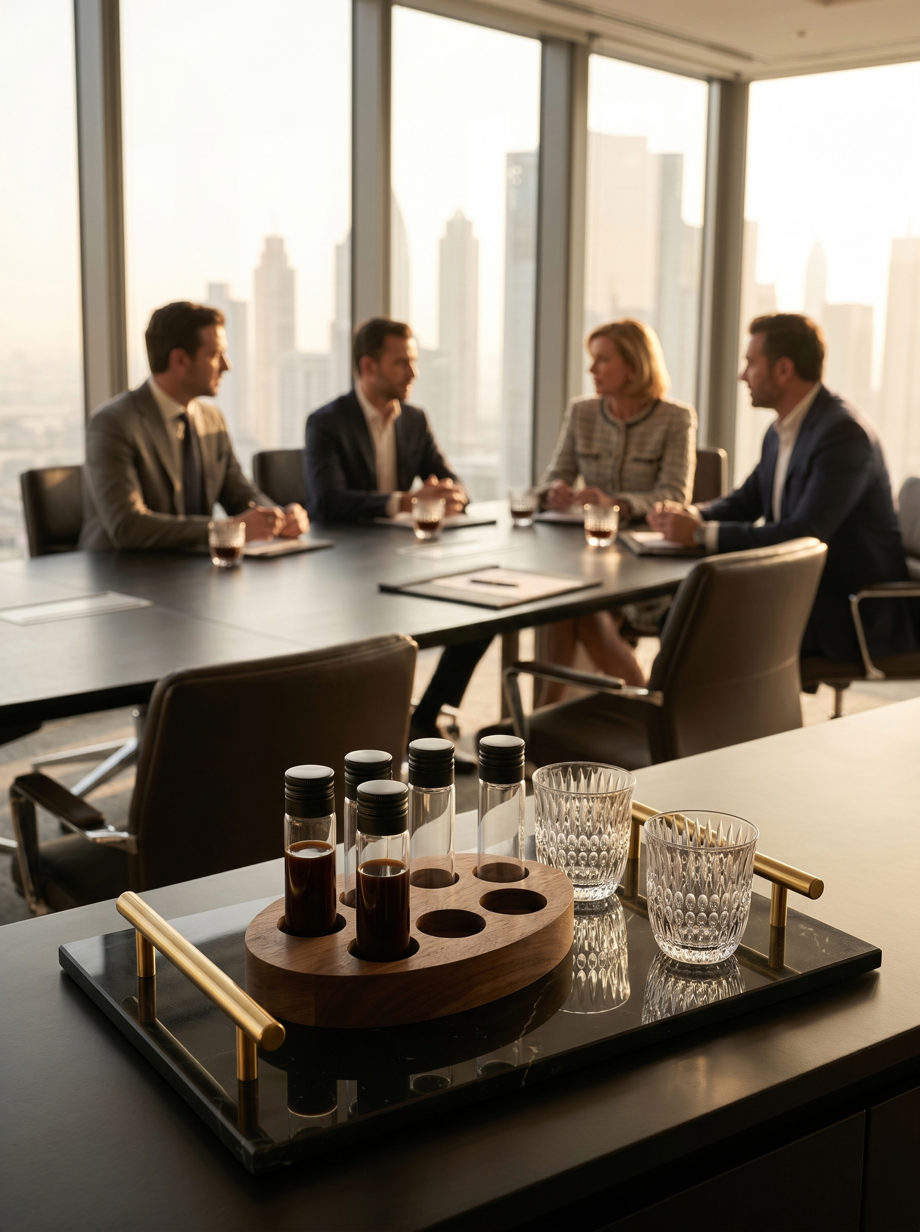 Ahlan Coffee — boardroom